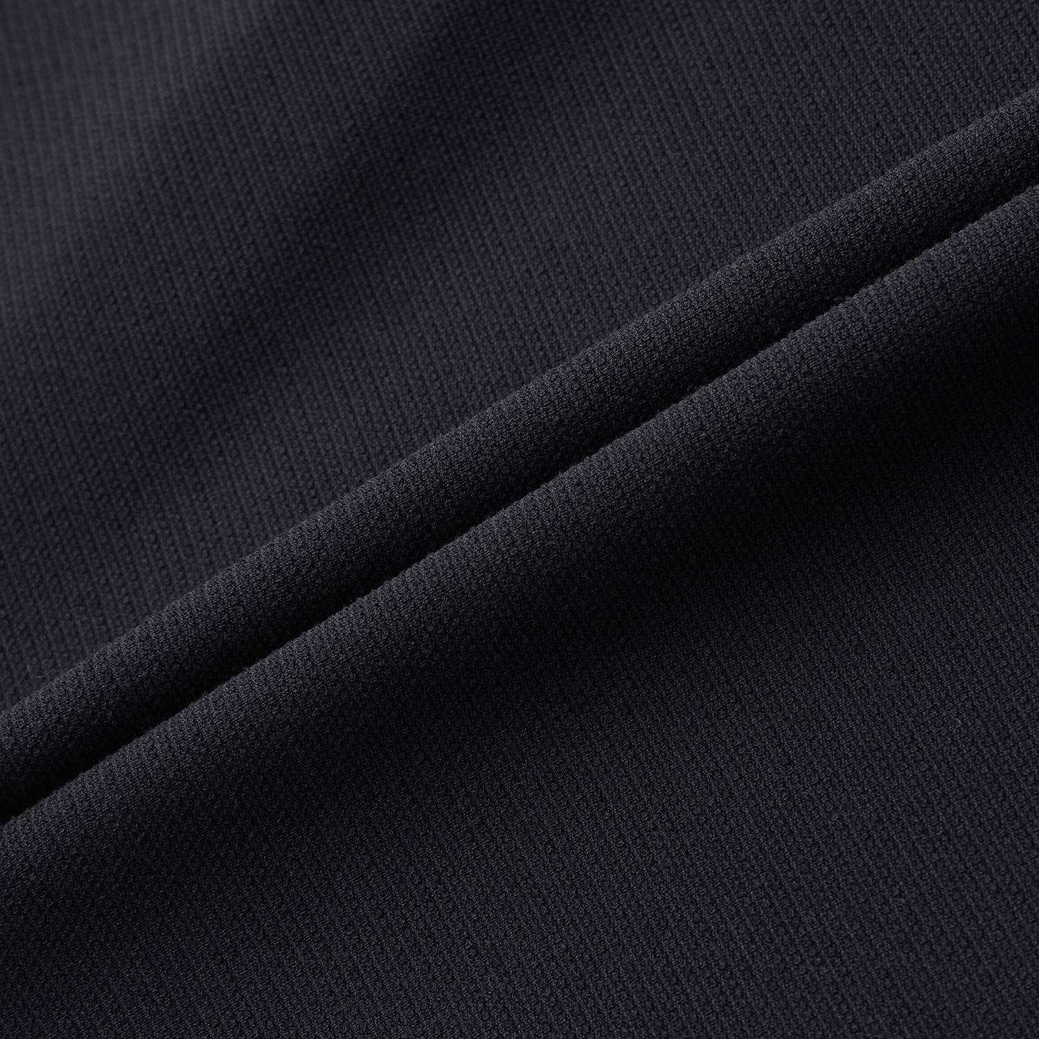Southcross Sleeve Stripe Half-Zip Shirt_BK