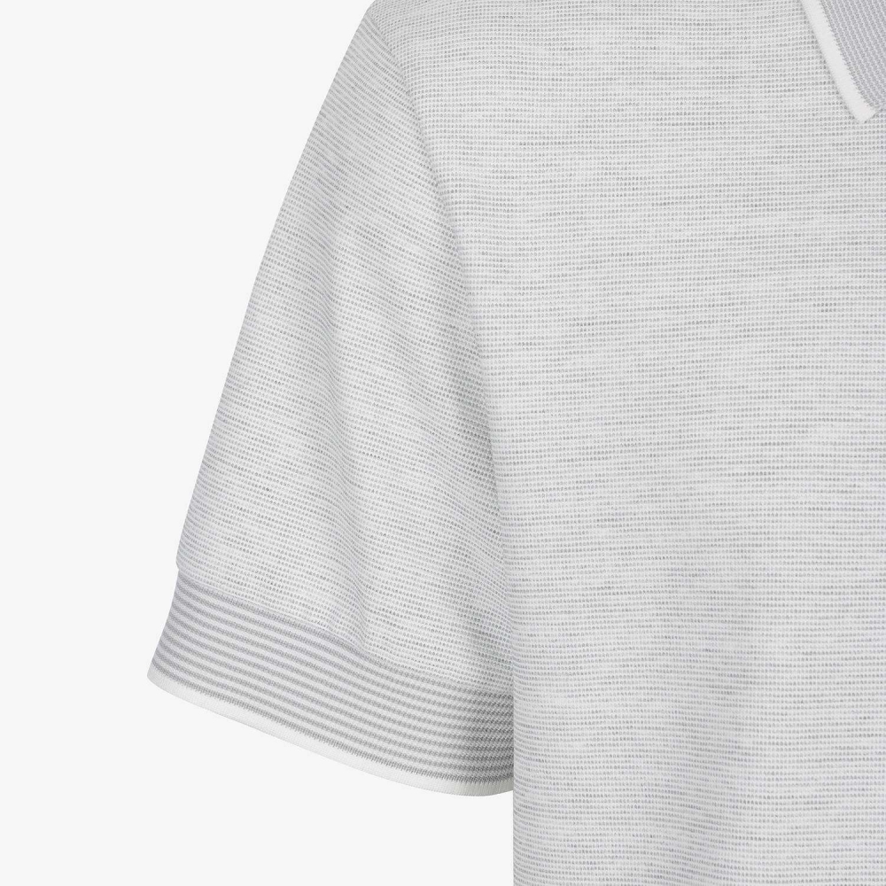 Southcross Sleeve Stripe Half-Zip Shirt_GY