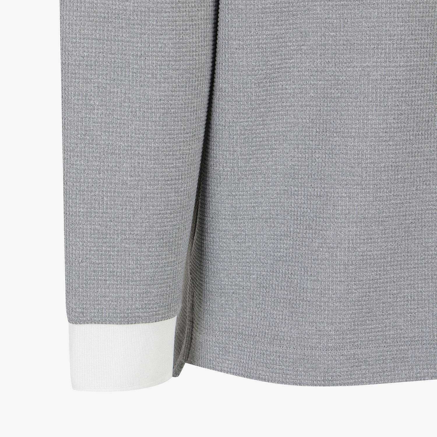 Buddy Embossed-Touch Collar T-Shirt_MG