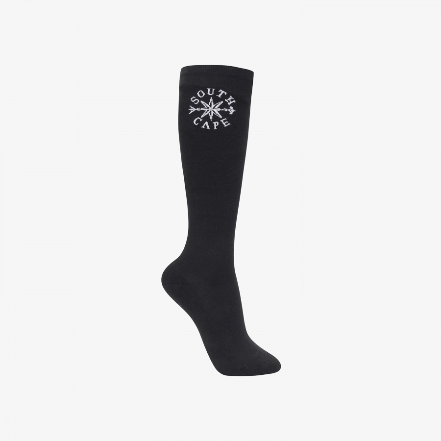 Southcross Logo Knee Socks_BK