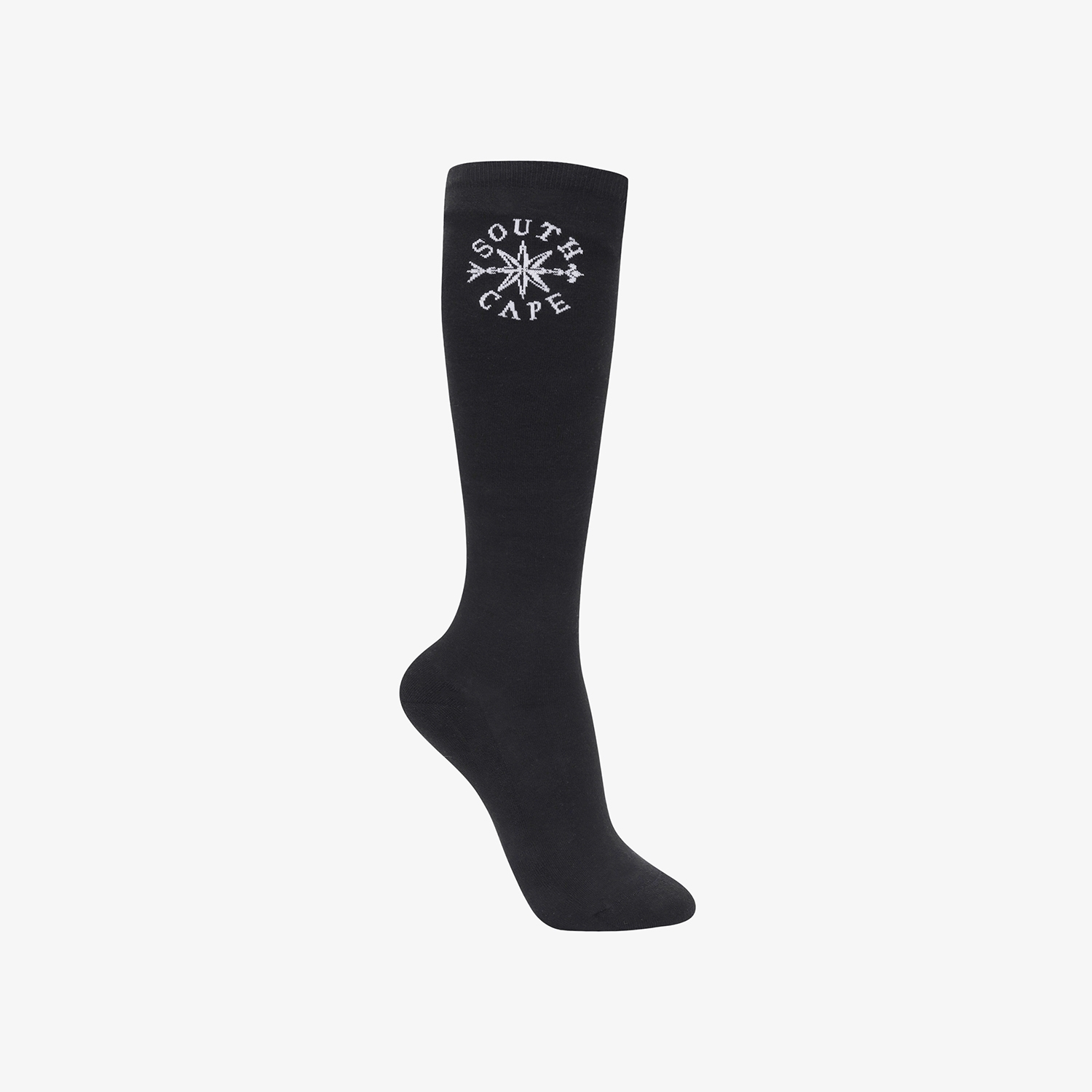 Southcross Logo Knee Socks_BK