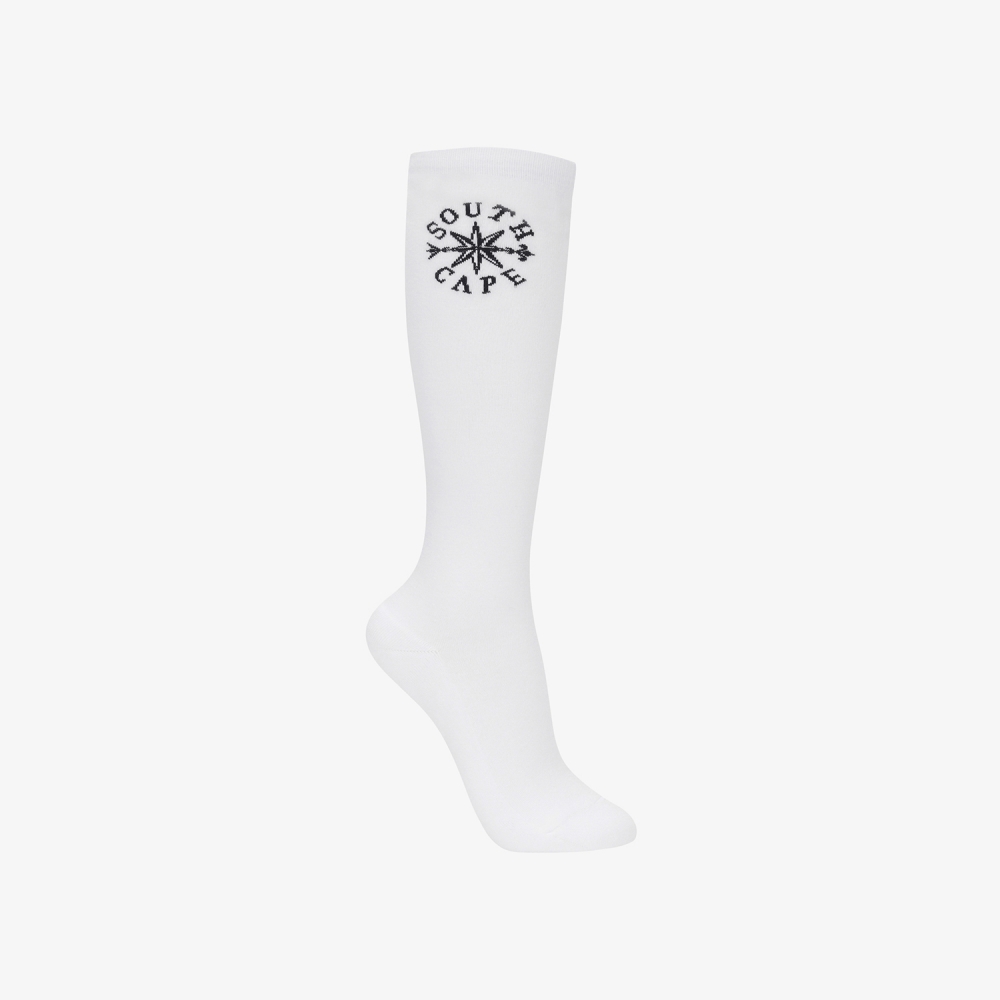 Southcross Logo Knee Socks_WT
