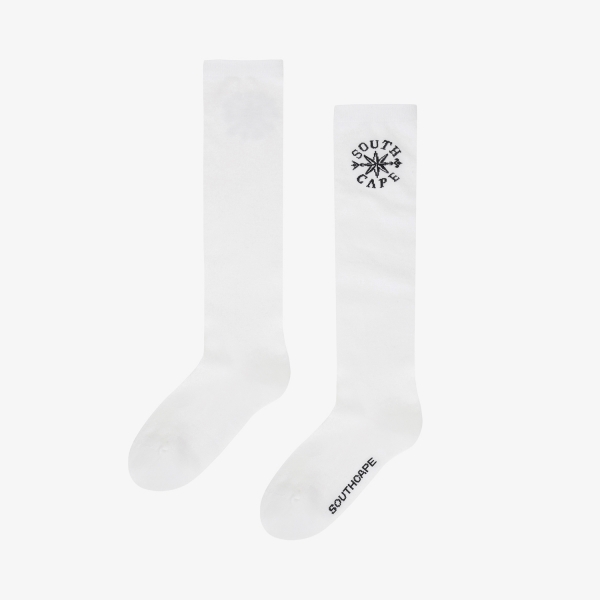 Southcross Logo Knee Socks_WT