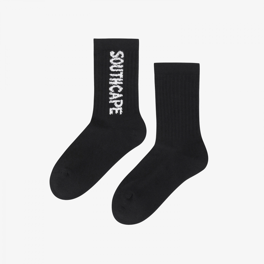 Lettering Logo Socks_BK