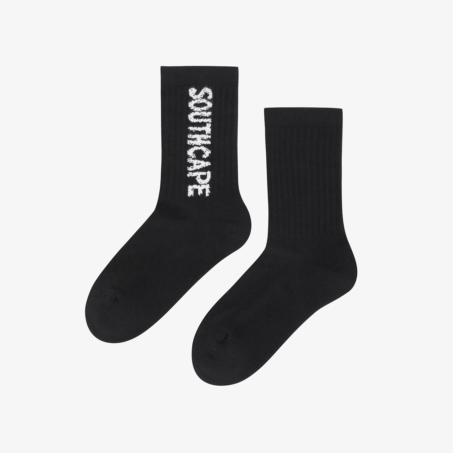 Lettering Logo Socks_BK