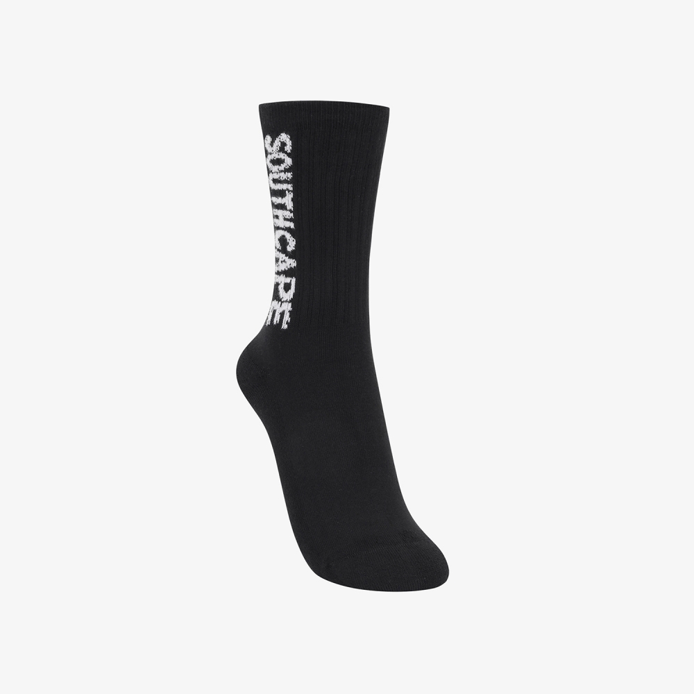 Lettering Logo Socks_BK