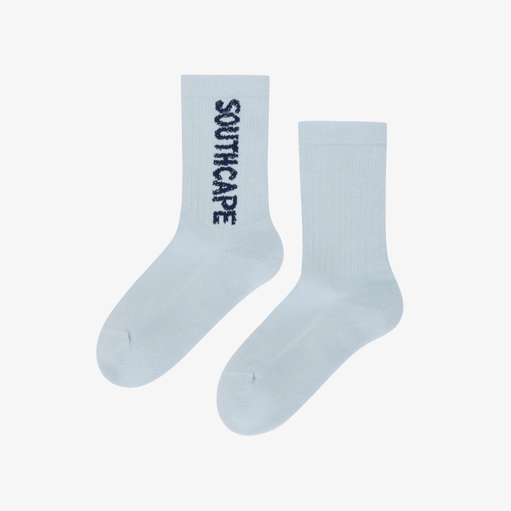 Lettering Logo Socks_BL