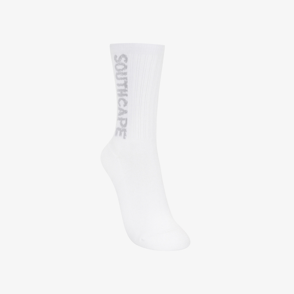 Lettering Logo Socks_WT