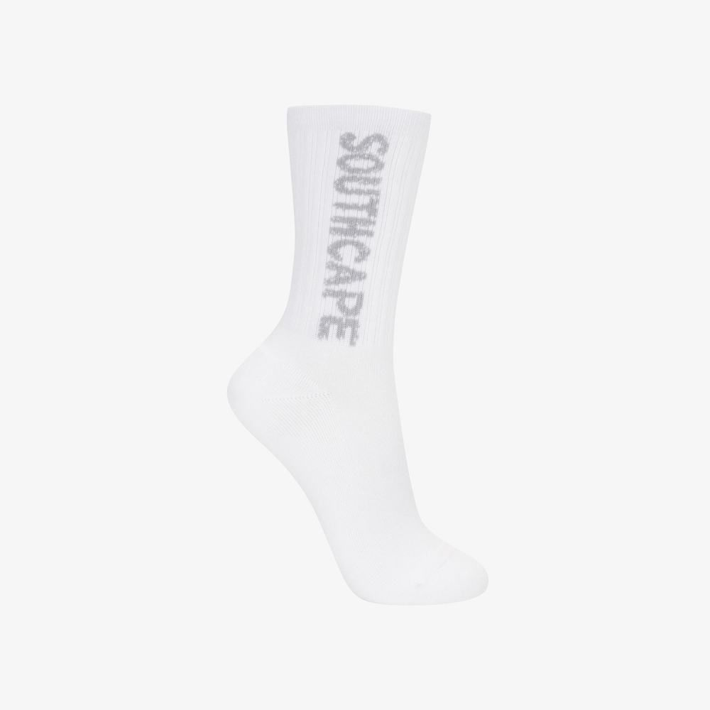 Lettering Logo Socks_WT