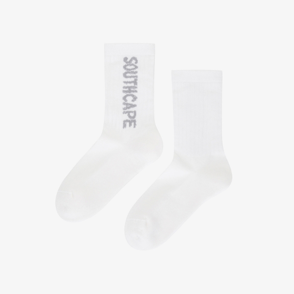 Lettering Logo Socks_WT