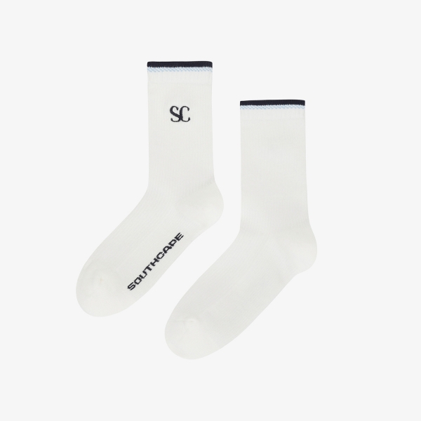 Color-Blocked Point Socks_BL