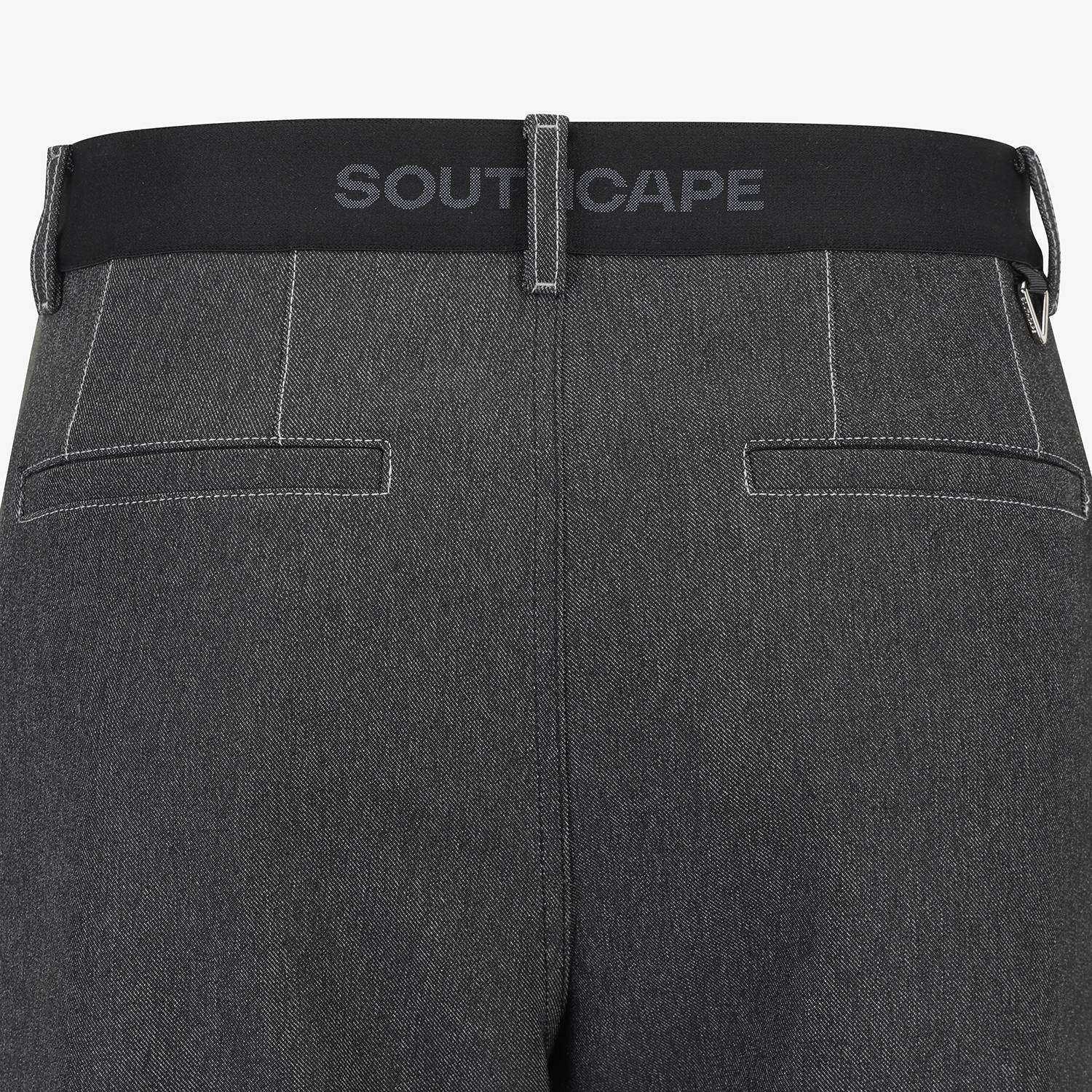 Denim-Like Regular Fit Pants_BK