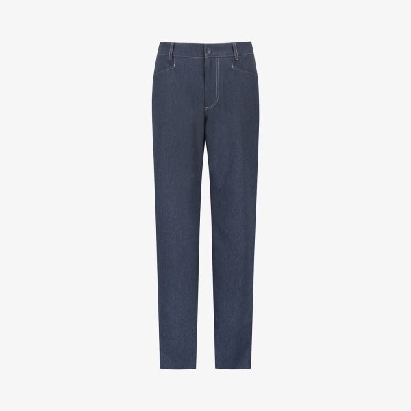 Denim-Like Regular Fit Pants_DA