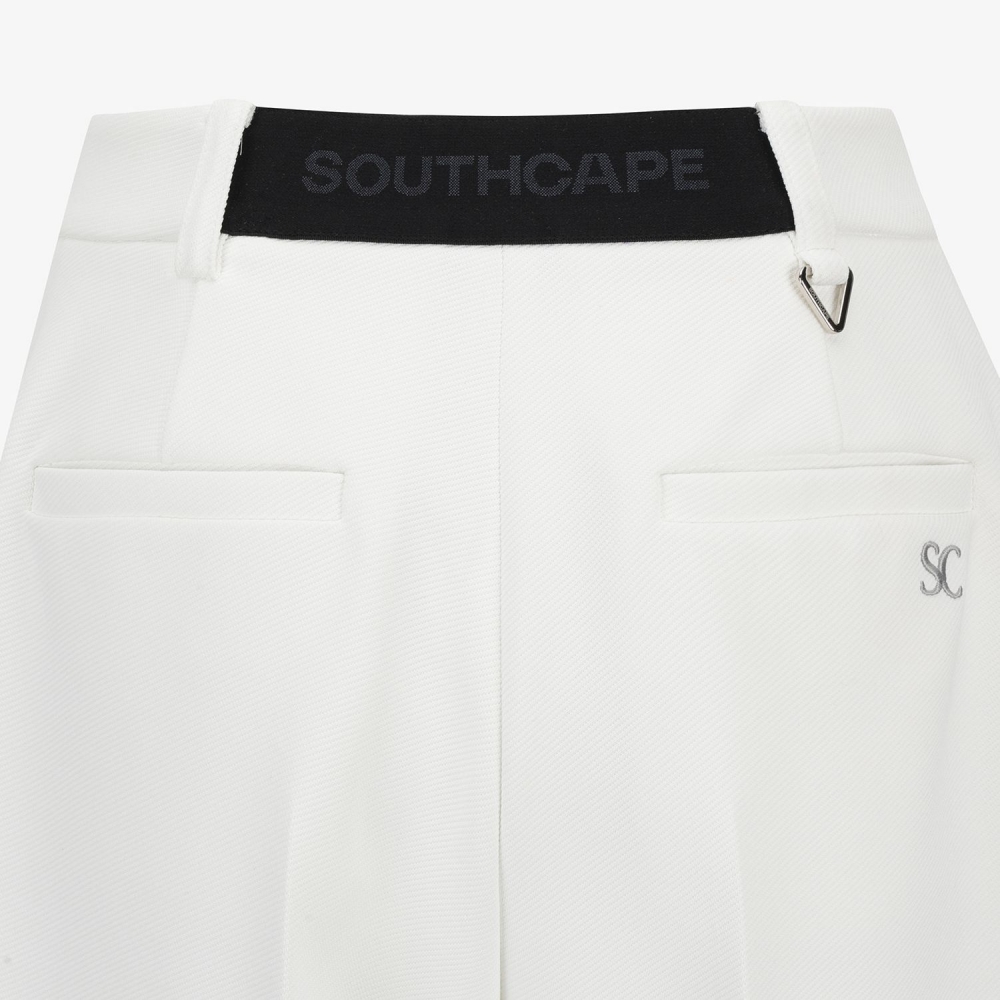 SC Signature Logo Band Wide Pants_WT