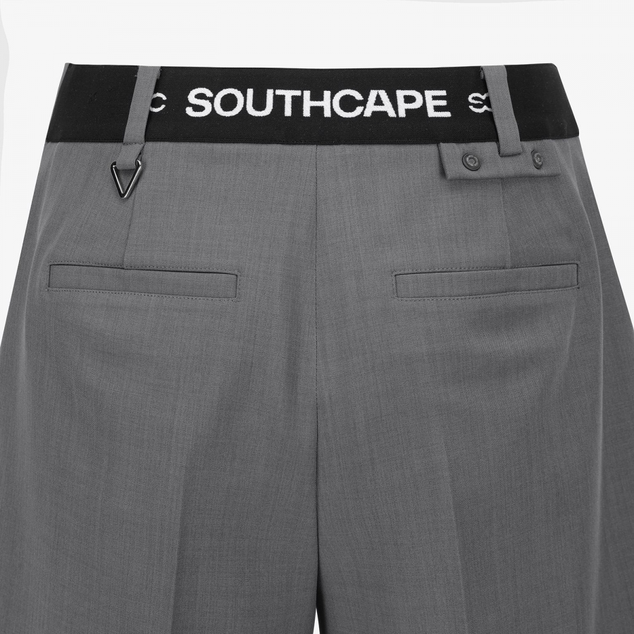 Ball Pocket SC Logo Band Half Pants_GY