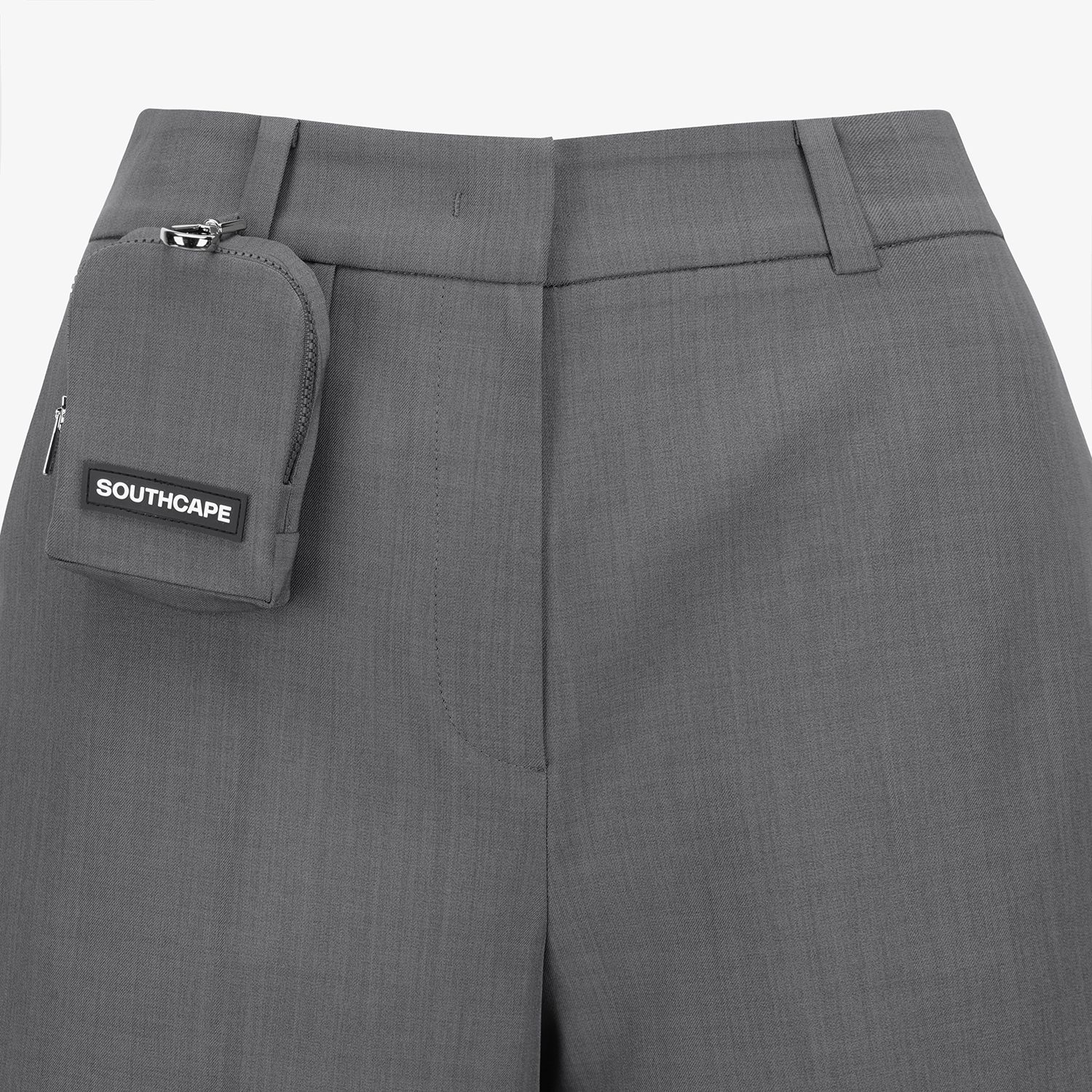 Ball Pocket SC Logo Band Half Pants_GY