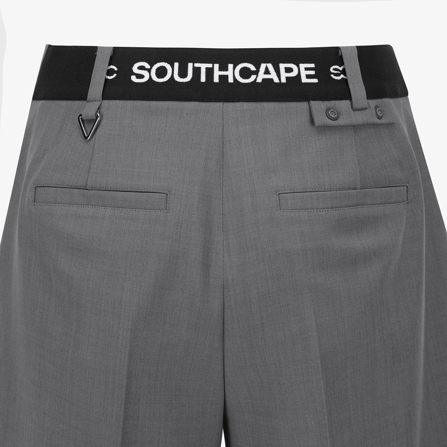 Ball Pocket SC Logo Band Half Pants_GY