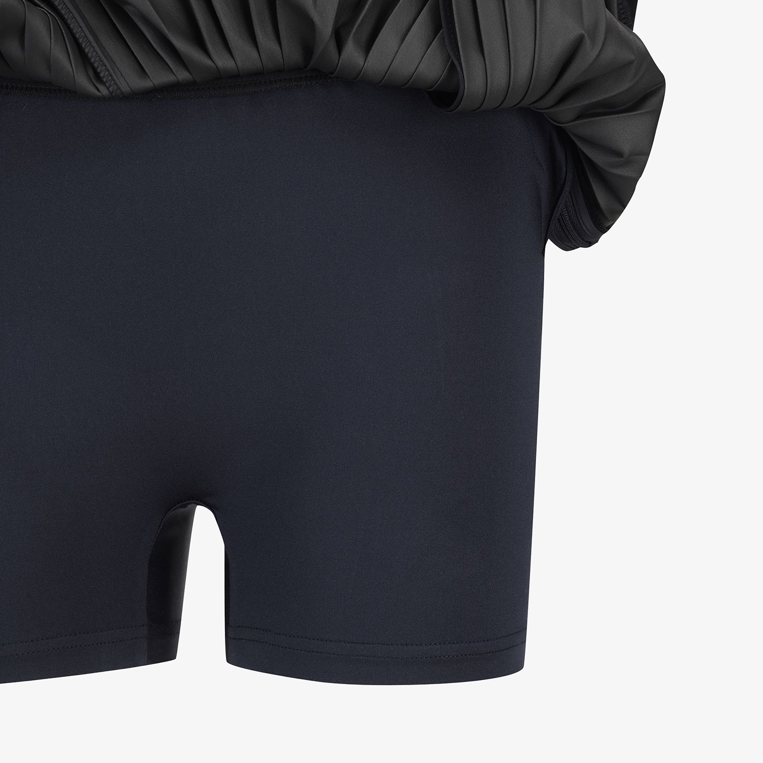 Logo Flared Pleated Skirt_DA