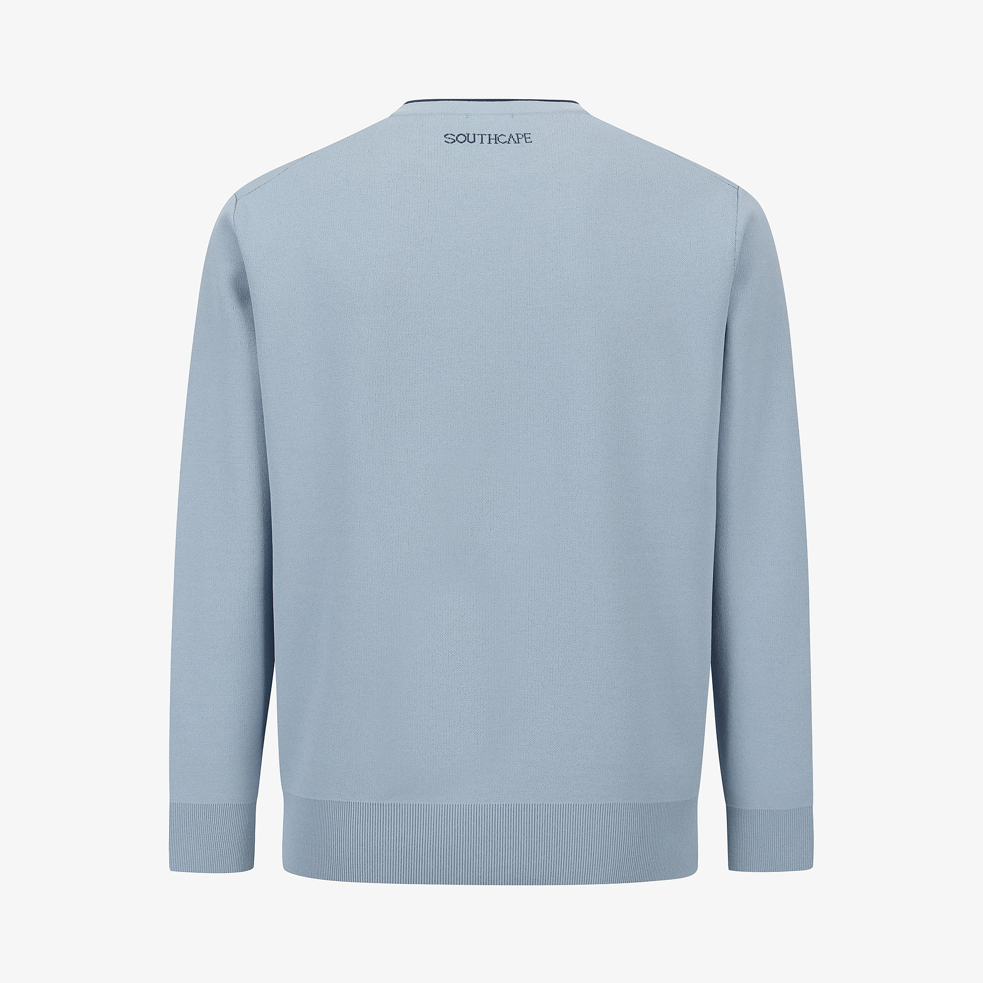 Namhae Heritage Jacquard Contrast Line Knit Pullover_DB