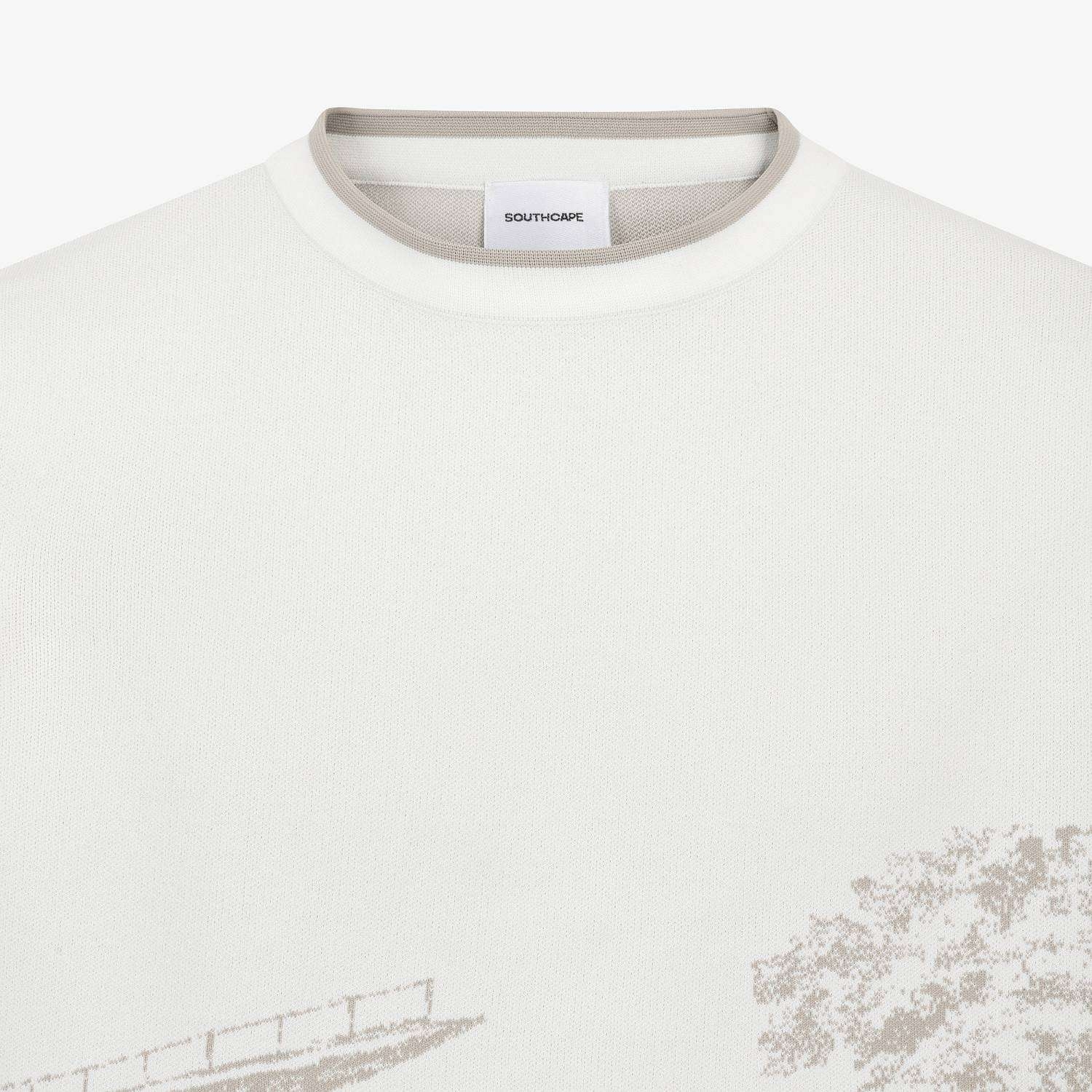 Namhae Heritage Jacquard Contrast Line Knit Pullover_IV
