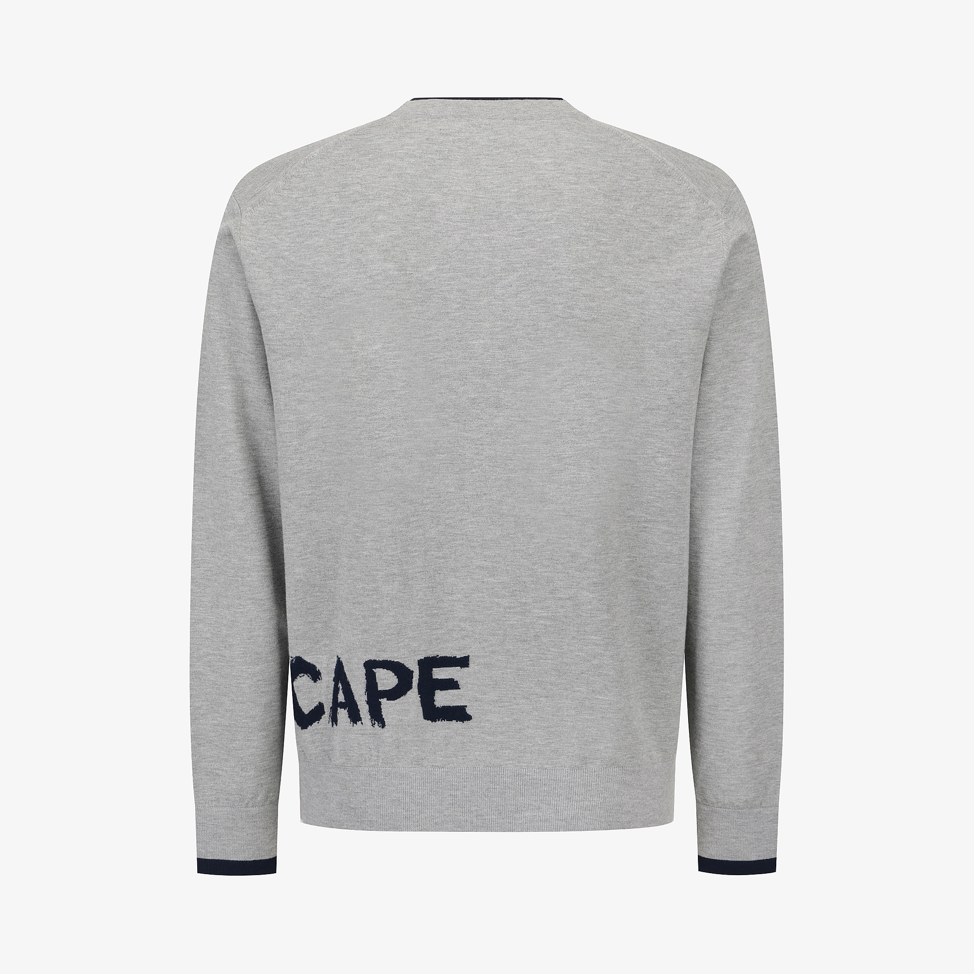 Logo Jacquard Round-Neck Knit Pullover_MG