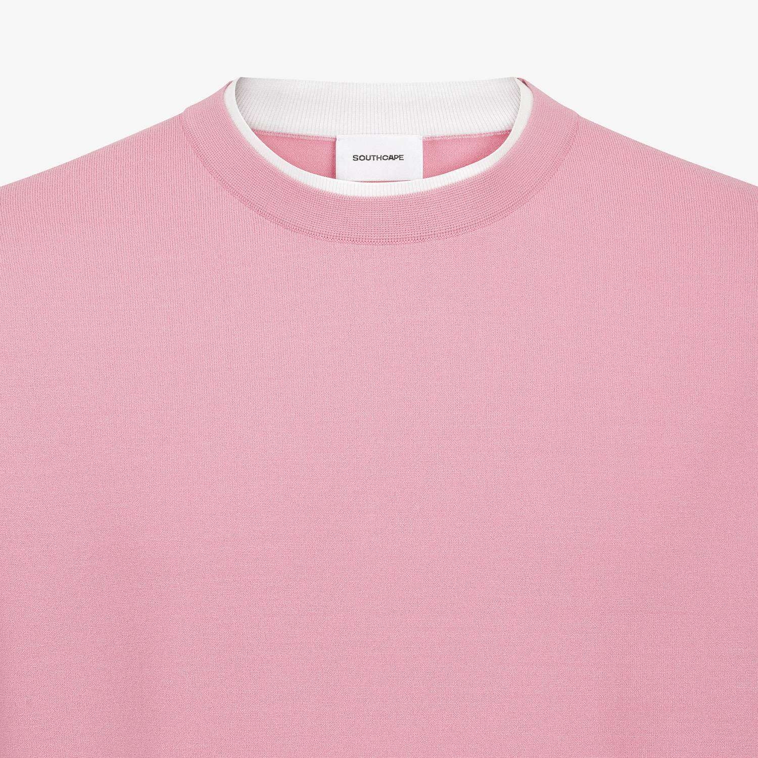 Logo Jacquard Round-Neck Knit Pullover_PK