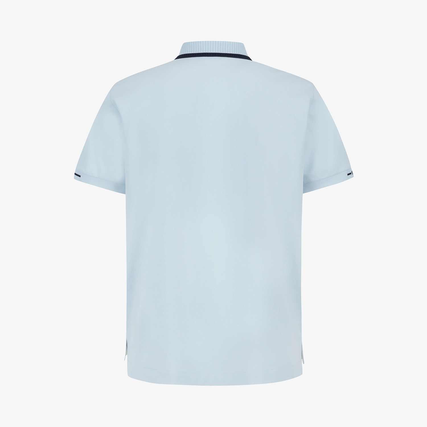 Buddy Contrast Line Collar T-Shirt_LB
