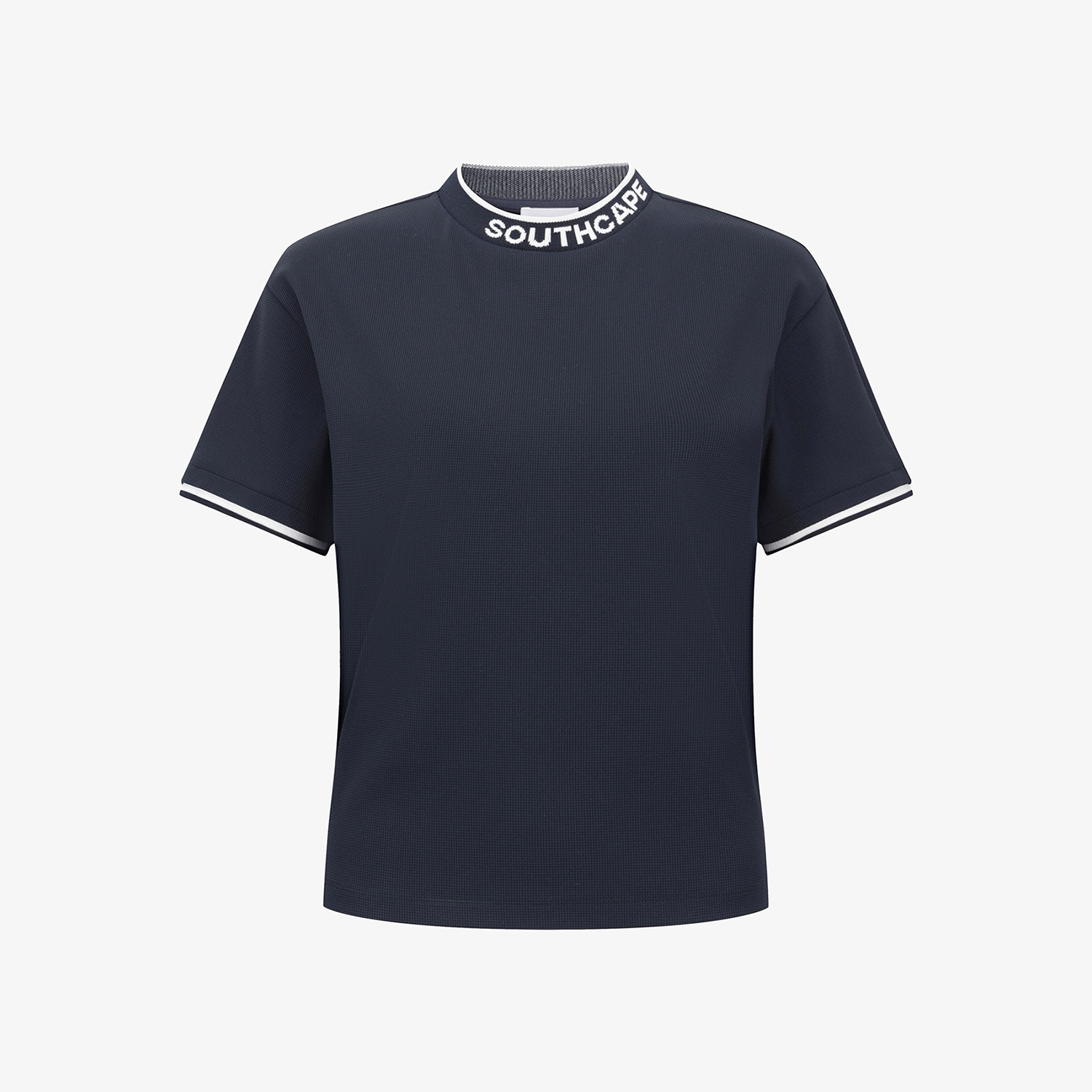 Signature Logo-Neck Round T-Shirt_DA