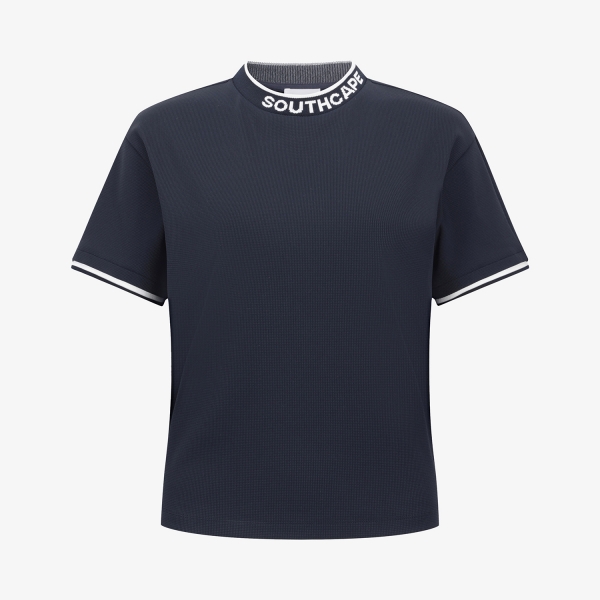 Signature Logo-Neck Round T-Shirt_DA