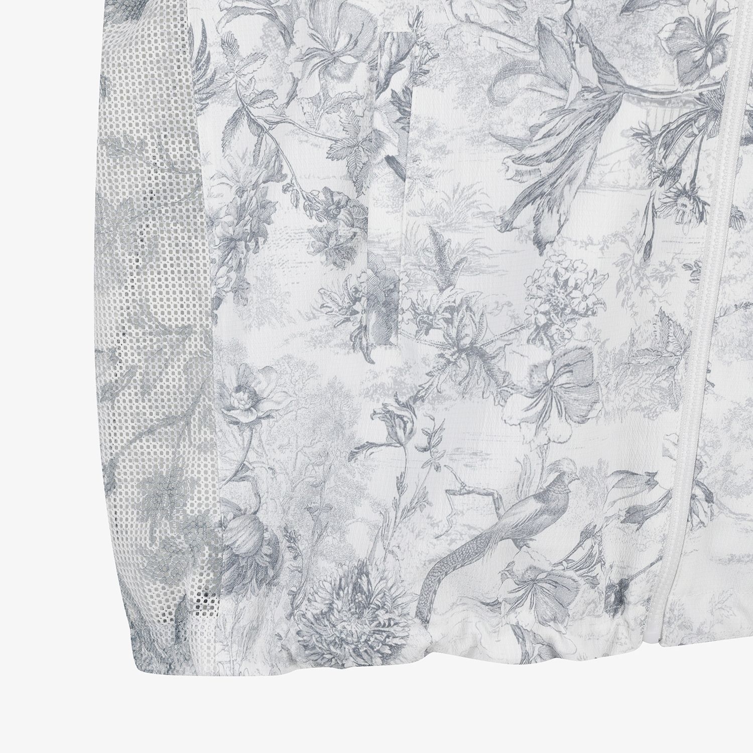 Blossom Pattern Zip-Up Jumper_GY