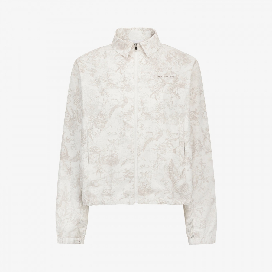 Blossom Pattern Zip-Up Jumper_LE