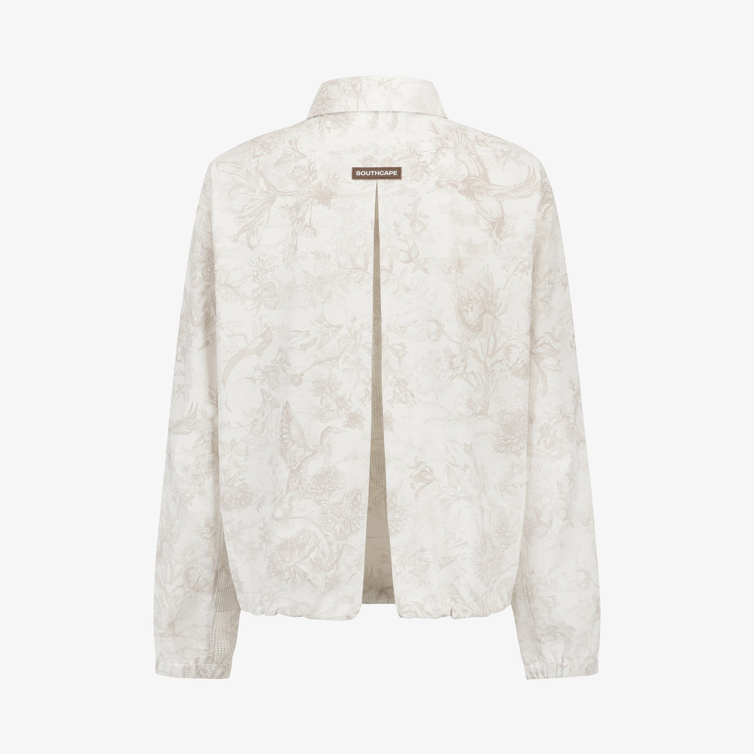 Blossom Pattern Zip-Up Jumper_LE