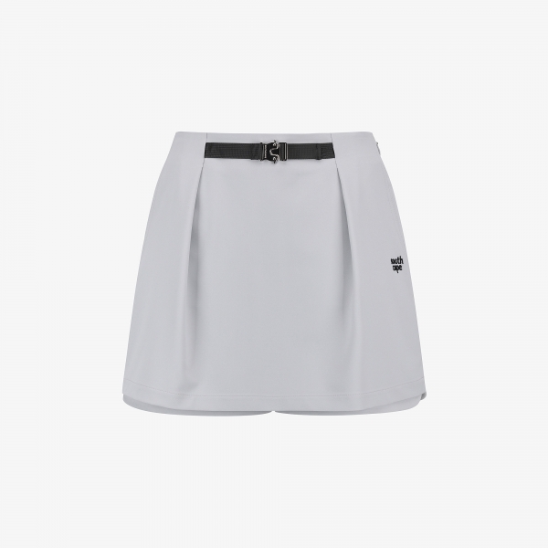Signature Belt H-Line Skort_GY