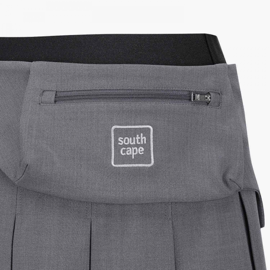 Belt Bag Pleated Skirt_ GY