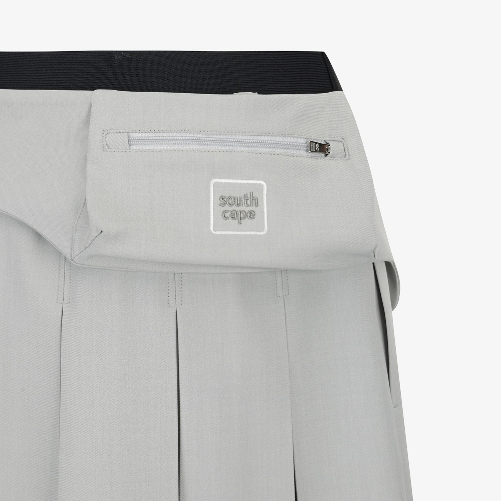 Belt Bag Pleated Skirt_LG