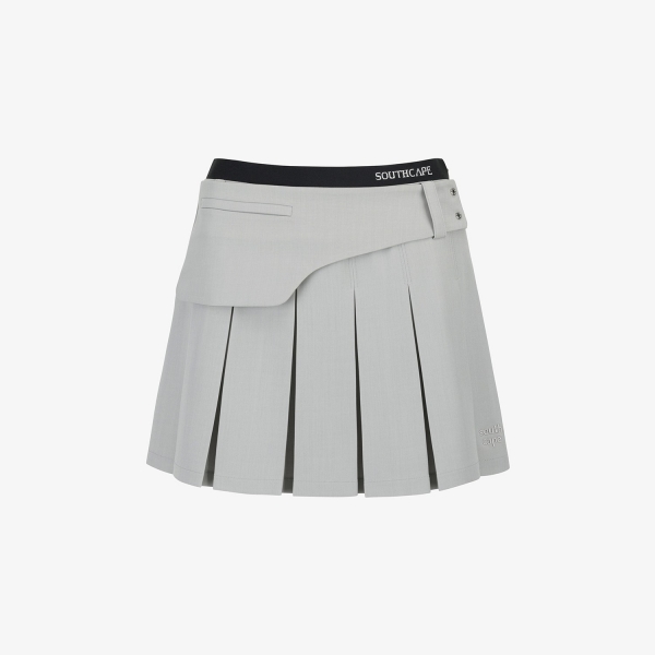 Belt Bag Pleated Skirt_LG