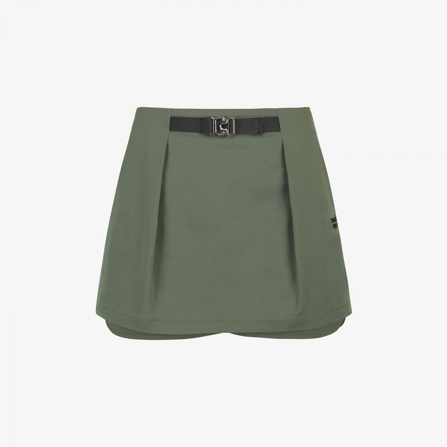 Logo Belt H-Line Skirt Pants_DK