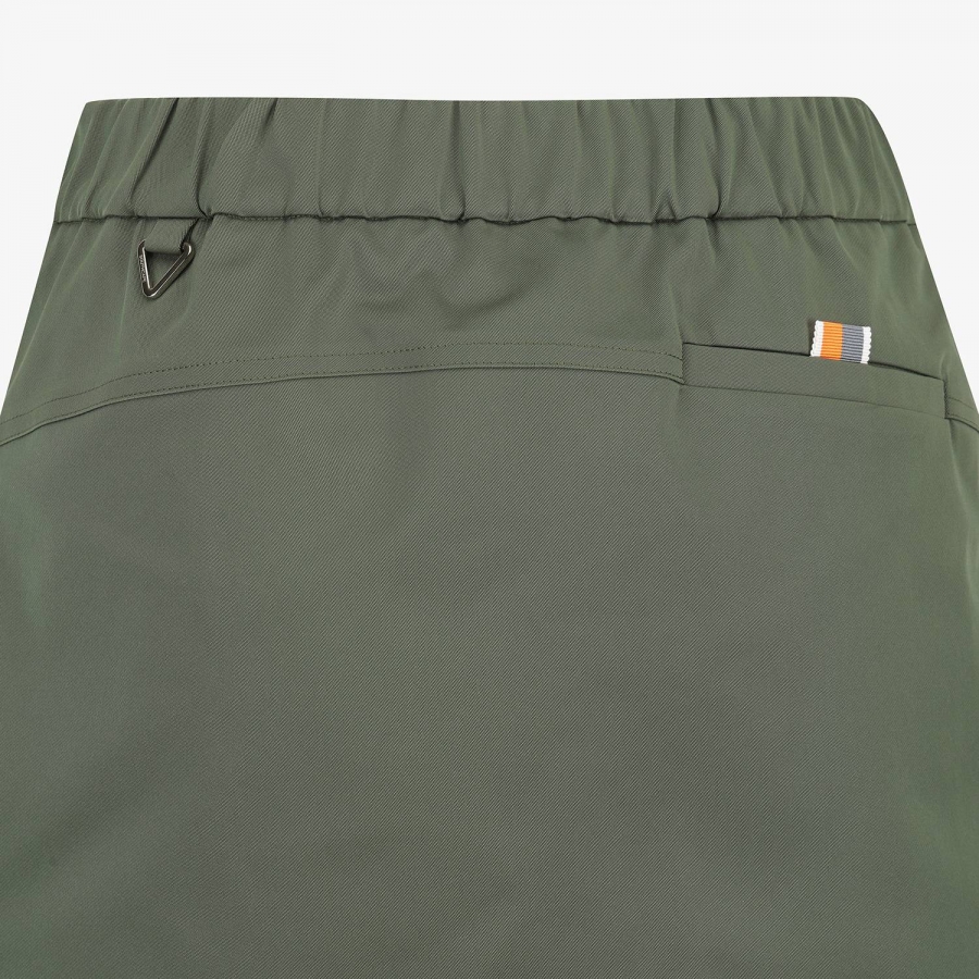 Logo Belt H-Line Skirt Pants_DK
