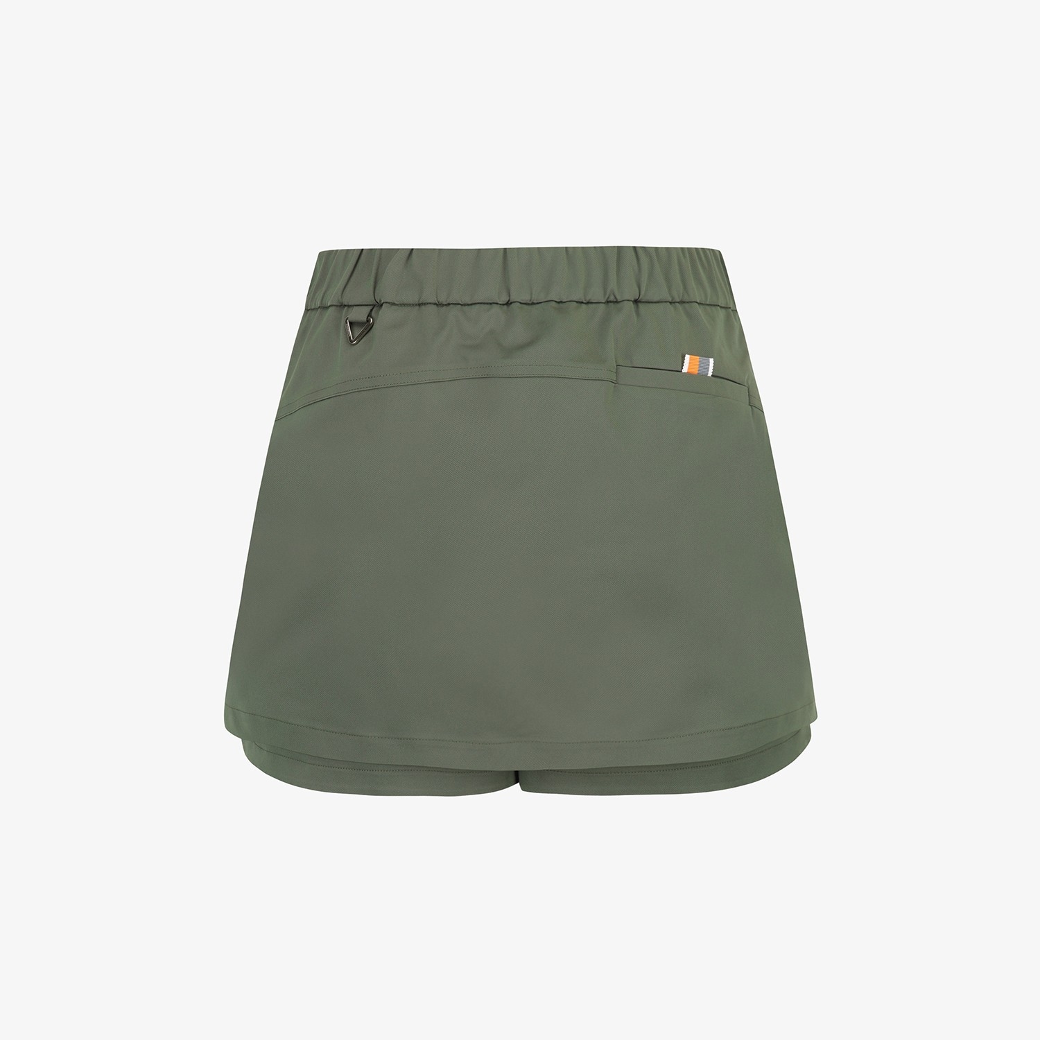 Logo Belt H-Line Skirt Pants_DK