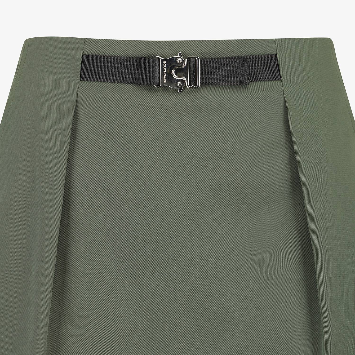 Logo Belt H-Line Skirt Pants_DK