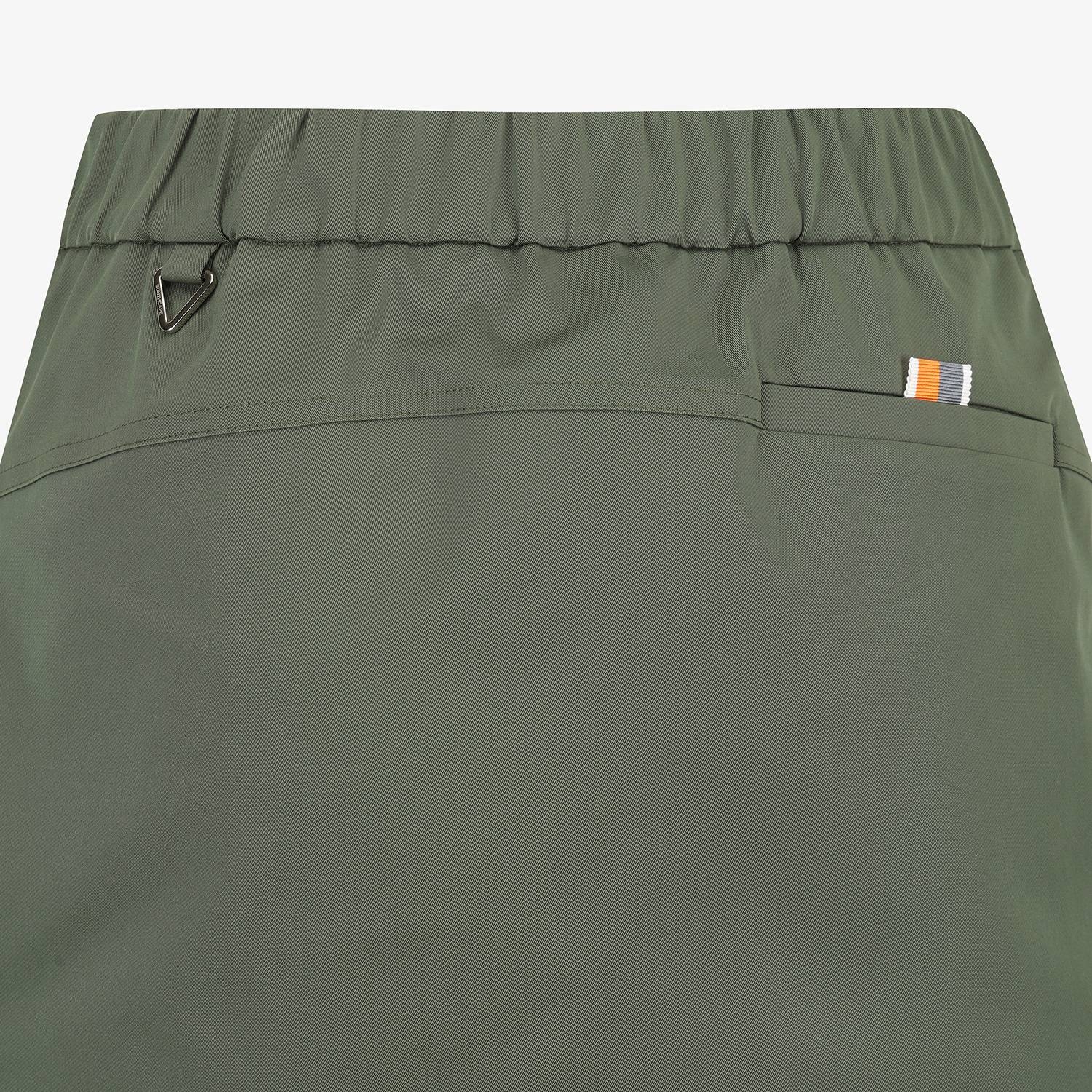 Logo Belt H-Line Skirt Pants_DK