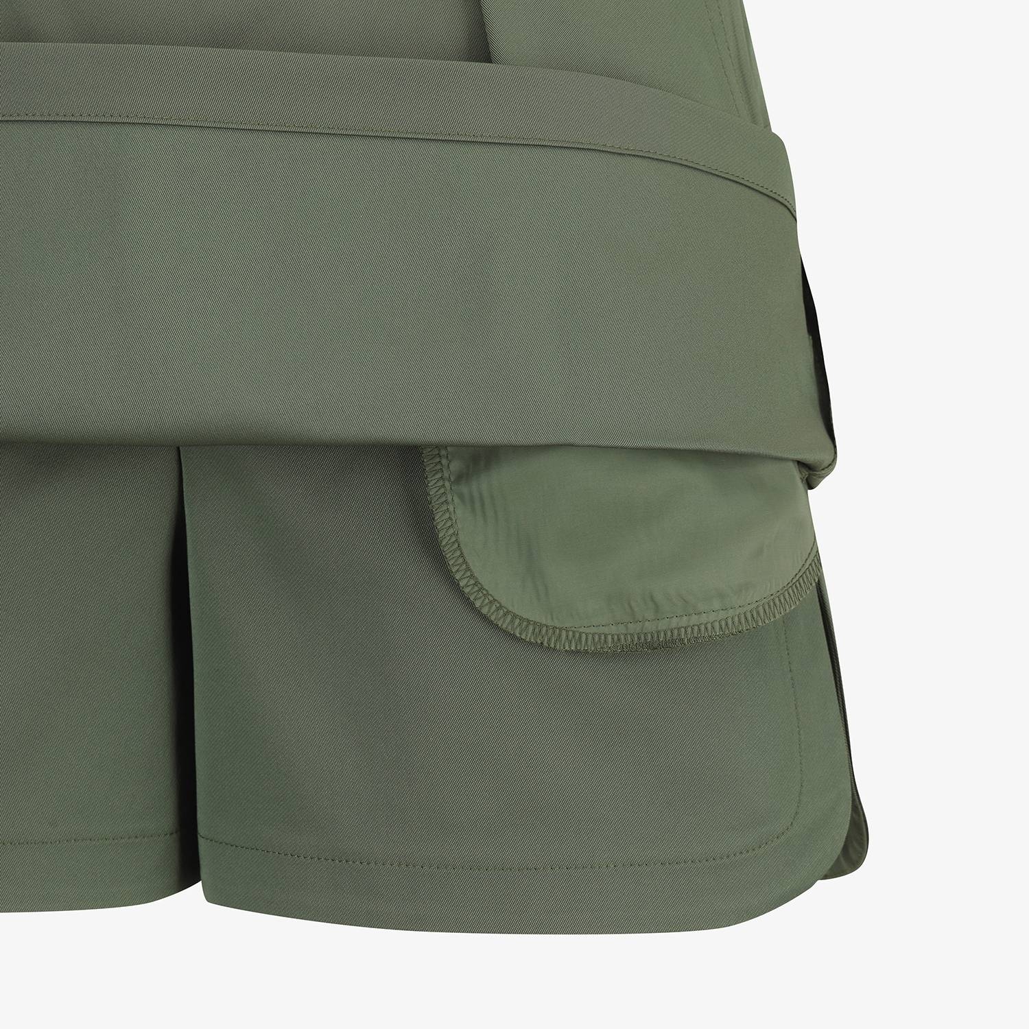 Logo Belt H-Line Skirt Pants_DK