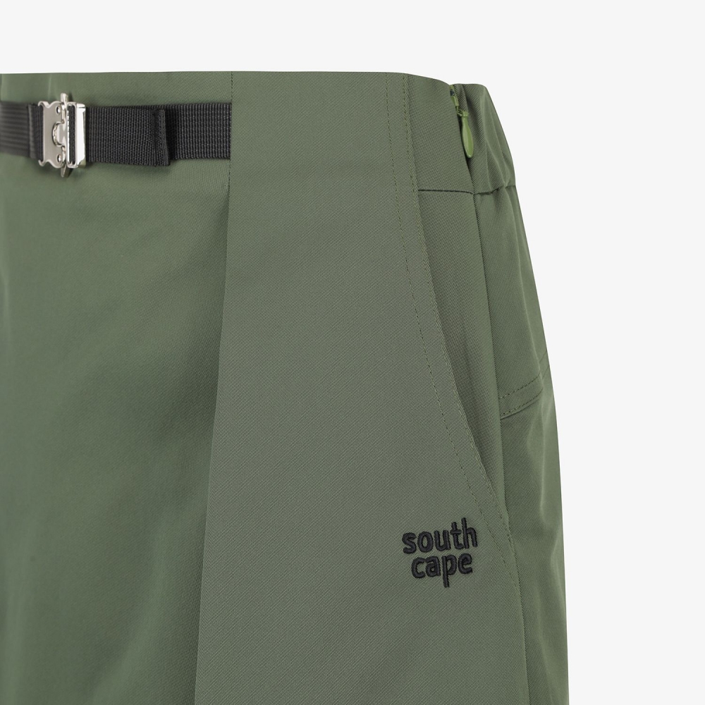 Logo Belt H-Line Skirt Pants_DK