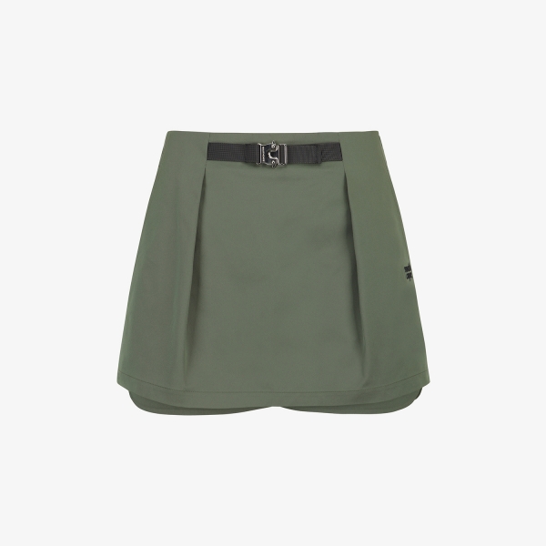 Logo Belt H-Line Skirt Pants_DK