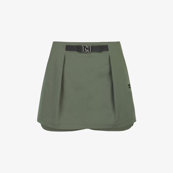 Logo Belt H-Line Skirt Pants_DK