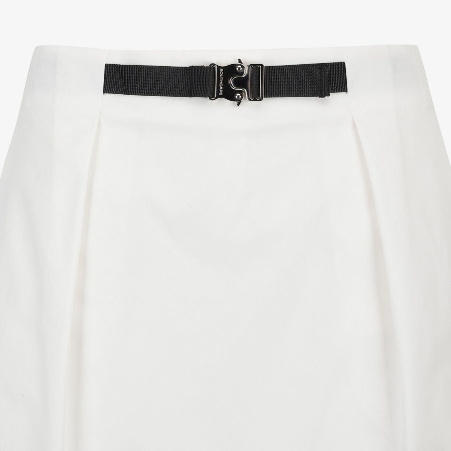 Logo Belt H-Line Skirt Pants_WT