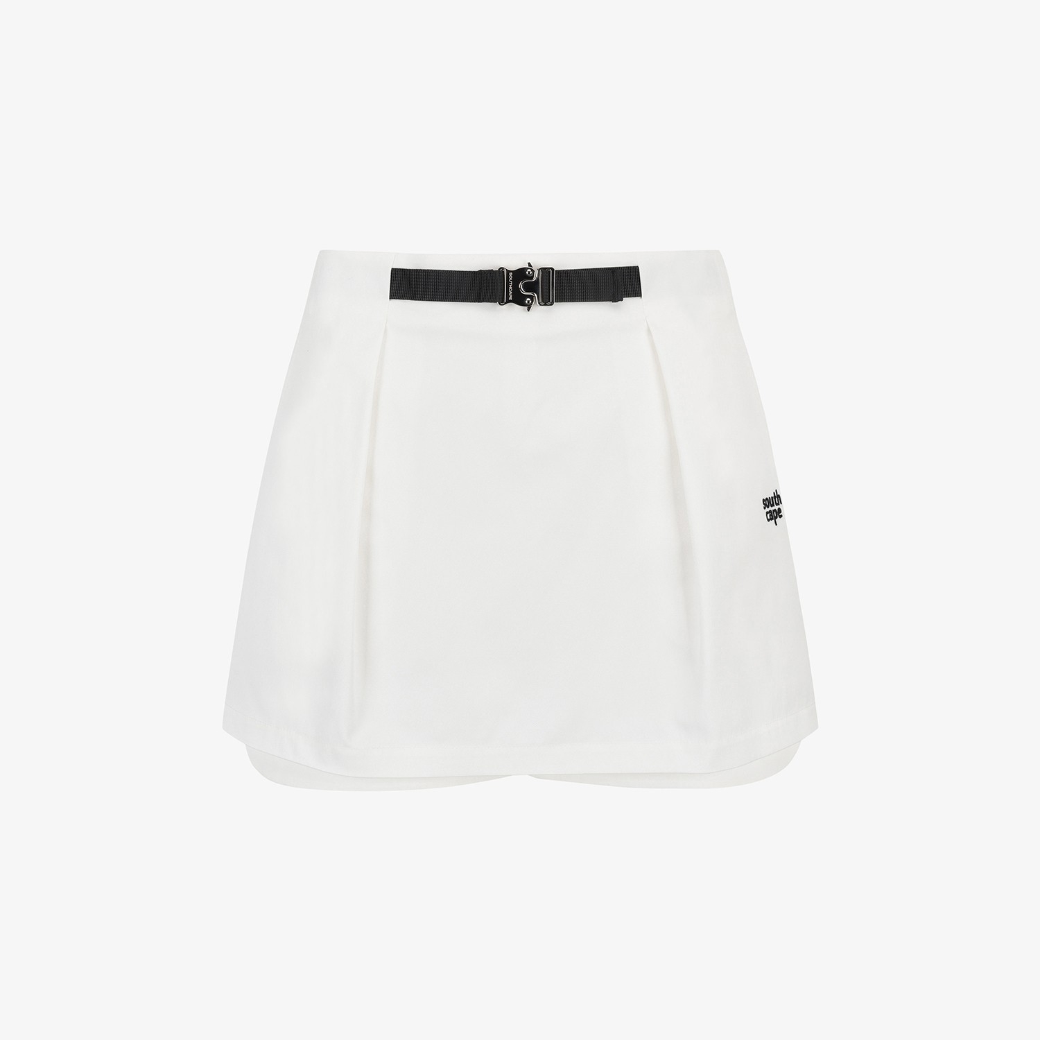 Logo Belt H-Line Skirt Pants_WT