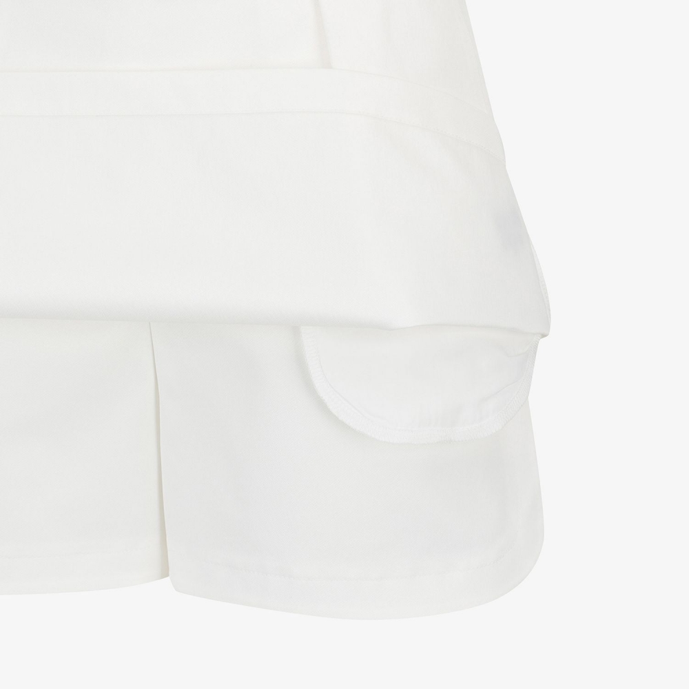 Logo Belt H-Line Skirt Pants_WT