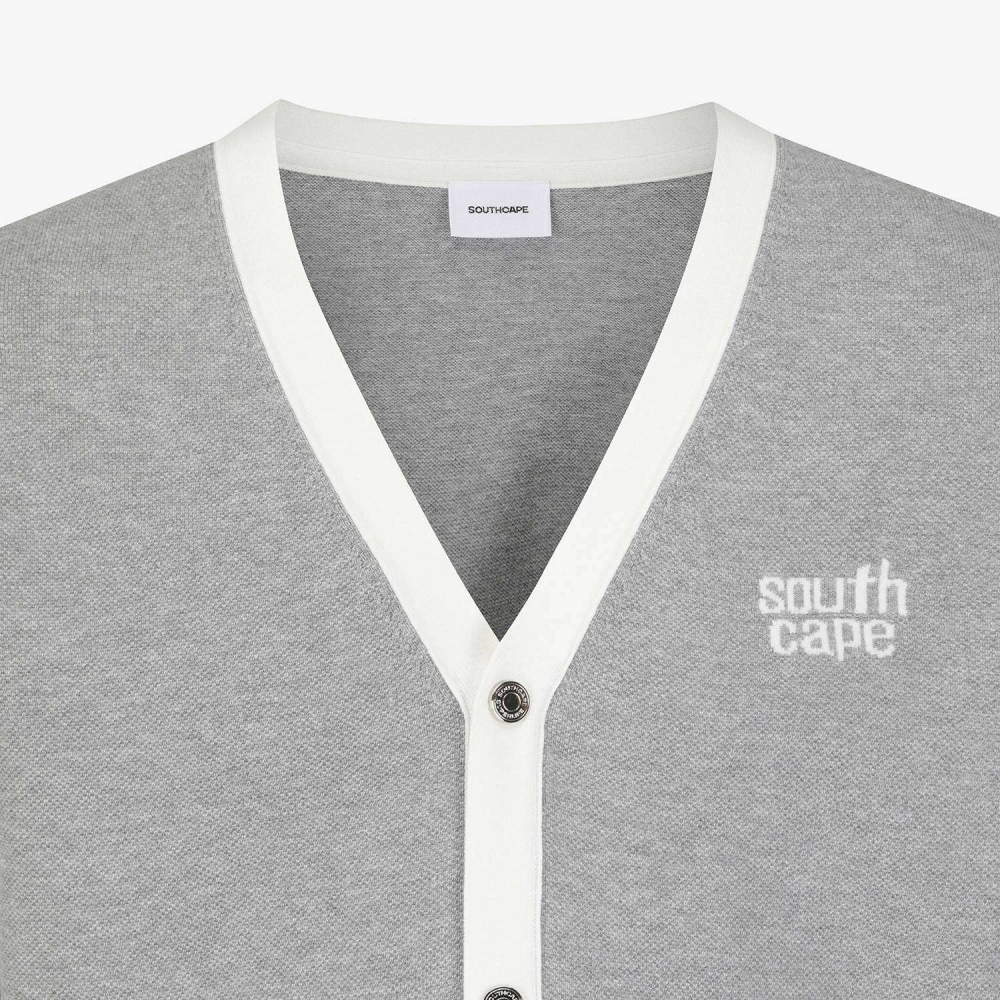 Southcross Logo Knit Cardigan_MG