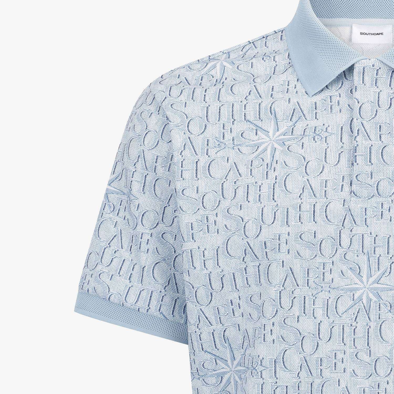 Southcross Logo Pattern Short-Sleeve Shirt_NA